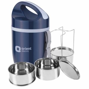 Wholesale Branded Lunch Box Manufacturer – Inner Steel Insulated 3 Container Set (LB-28A Matrix 3)