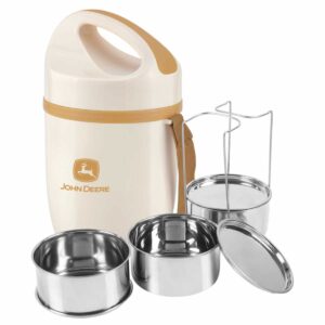 Inner Steel Insulated Lunch Box – 3×350ml Steel Containers (LB-29A Matrix 3)