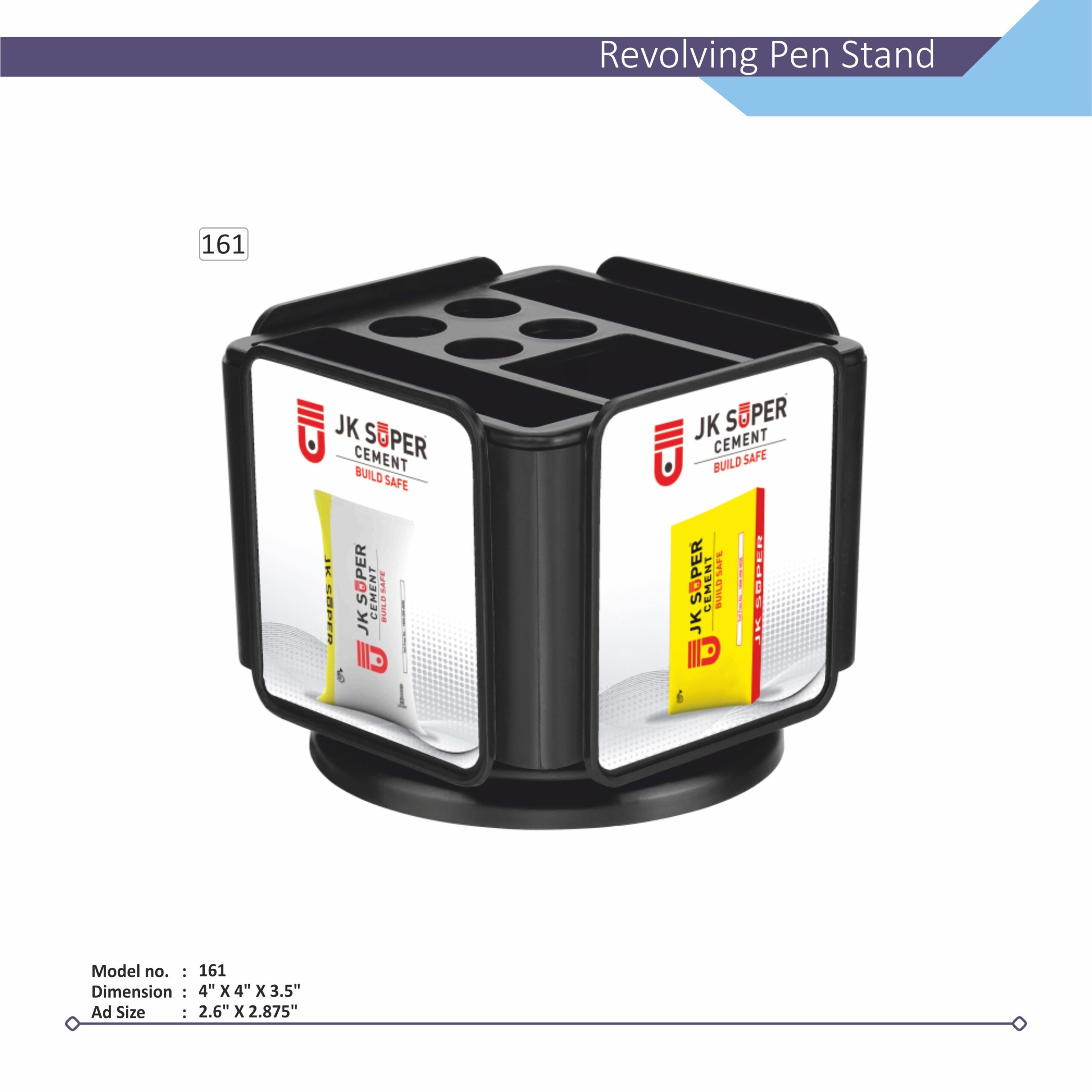Office Revolving Pen Stand Custom Branding