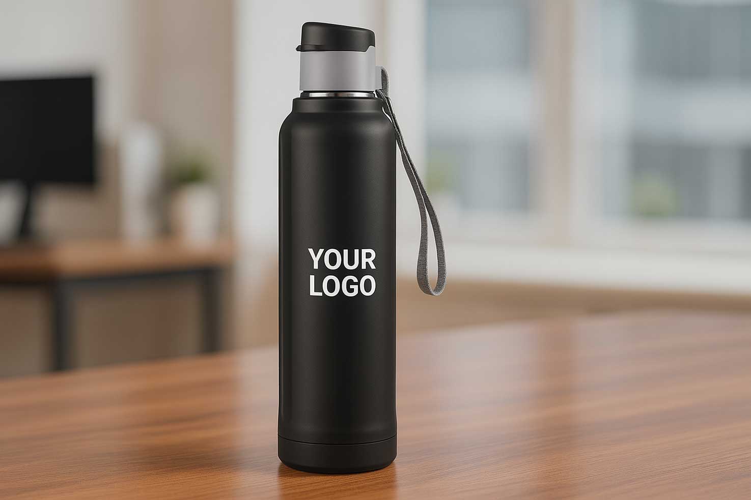 Logo Printed Travel Water Bottle 700ML with Custom Branding