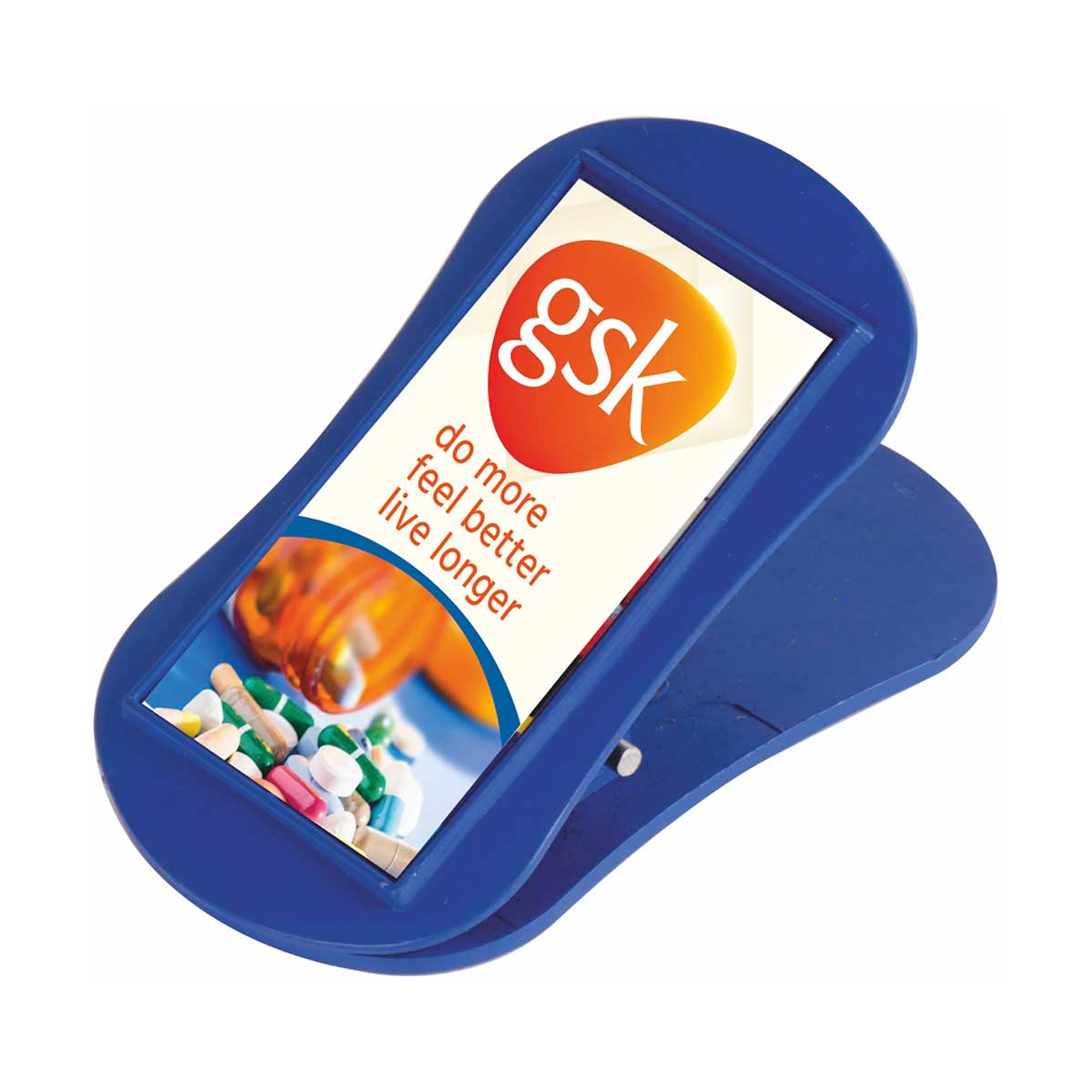 Memory Chip Clips Custom Branded Clip - Large Promotional Memo/Chip Holder