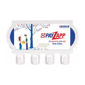 Custom Branded Key Holder with Display - Wall-Mount Organizer for Banking & Finance Promotion