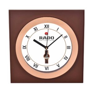 Premium Wall Clock | 9" Square Custom Branded Executive Corporate Gift