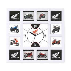 High Visibility Wall Clock | 9.75" Round Custom Logo Corporate Gift