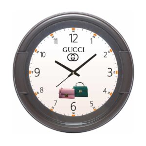 Executive Custom Image Wall Clock (12-Inch) for Detailed Brand Promotion