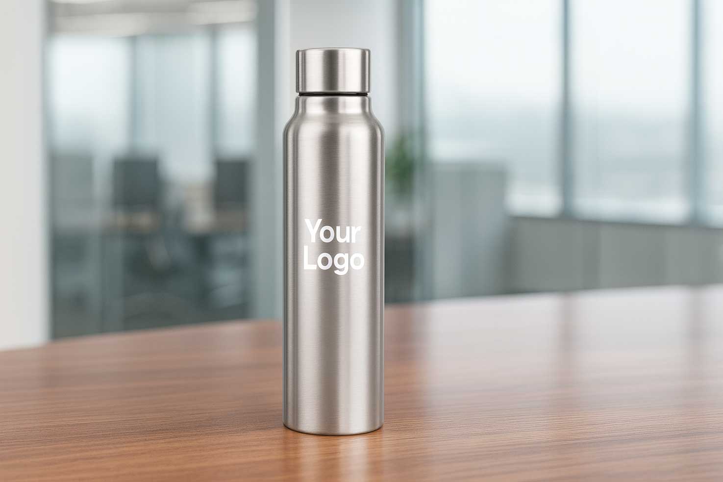 Premium Stainless Steel Water Bottle 1000ML with Logo