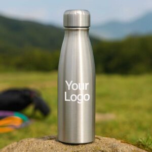 Classic Stainless Steel Water Bottle 1000ML with Logo