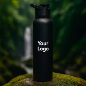 Sports Stainless Steel Water Bottle 1000ML with Logo