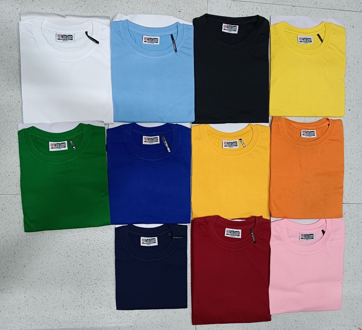 Premium Cotton 160–170 GSM Round Neck T-Shirt | Trusted T-Shirt Manufacturer