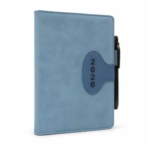 2026 Year B5 Diary with Pen Loop | PU Leatherette Finish Executive Planner | Custom Branding Corporate Gift Diary