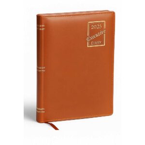 2026 Year B5 Executive Diary – Leatherette Finish with Ribbon Bookmark