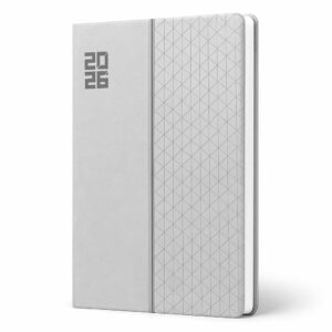 2026 B5 Diary with Flap Closure – Professional PU Bound Executive Planner