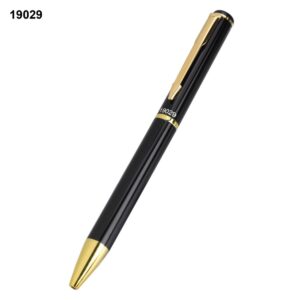 Custom Metal Pen – Model 19029 Premium Glossy Black & Gold Executive Edition