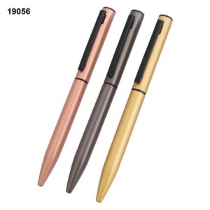 Custom Premium Metal Pen: Luxury Tapered Metallic Series – Model 19056