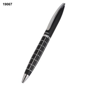 Designer Grid-Pattern Executive Metal Pen for Corporate Gifting - Bulk Orders