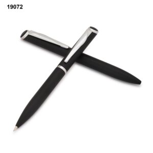 Premium Matte Black Duo Executive Metal Pen for Corporate Gifting - Bulk Orders
