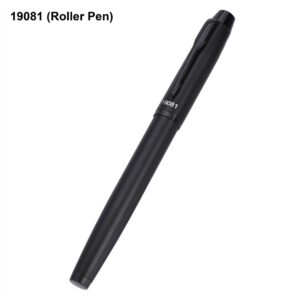 Personalized Metal Pen – Premium Matte Black Roller Pen for Bulk Corporate Gifting