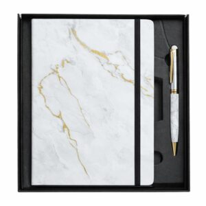 Custom Corporate Gift Set – Personalized Notebook & Pen Gift Box for Bulk Orders