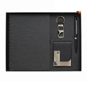 Eco Friendly Personalized Paper Gift Set – Custom Corporate Notebook Gift Set for Bulk Orders
