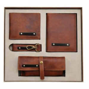 Personalized Accessory Gift Box – Vegan Leather Corporate Gift Set for Bulk Orders