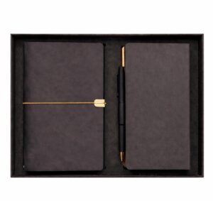 Personalized Key Fob Gift Set – Custom PU Corporate Gift Set for Bulk Orders