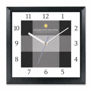 Company Branded Wall Clock – Custom Corporate Personalized Wall Clock