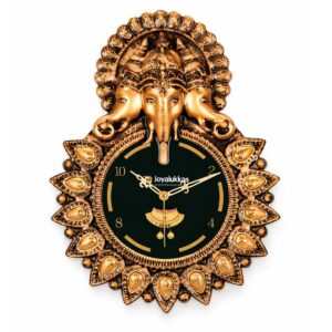 Custom Wall Clock – Premium Designer Ganesha Wall Clock for Corporate Gifting & Bulk Orders