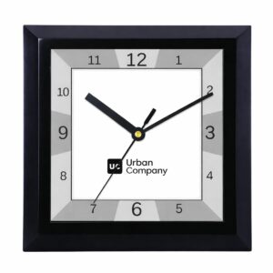 Engraved Wall Clock for Corporate Gifting | Custom Square Wall Clock Bulk Supplier