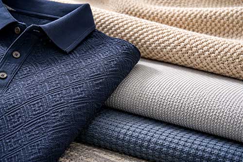 Jacquard, Piqué & Specialty Textured Knits