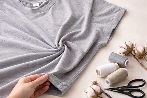 Tri-Blend (Cotton + Polyester + Rayon/Viscose)