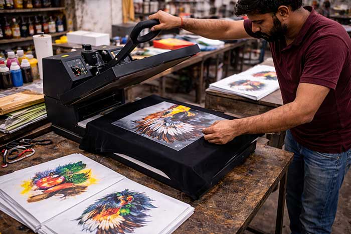 Heat Transfer Printing (Paper & Plastisol Transfers)