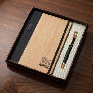 Custom Logo Corporate Notebook Gift Set