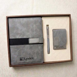 Customized Notebook Pen Card Holder Gift Set
