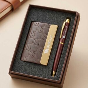 Customized Pen & Card Holder Corporate Gift Set