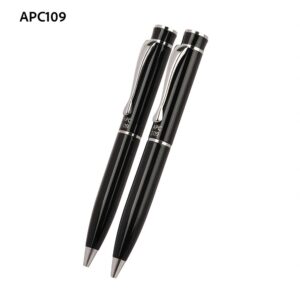 Premium Glossy Black Metal Executive Pen