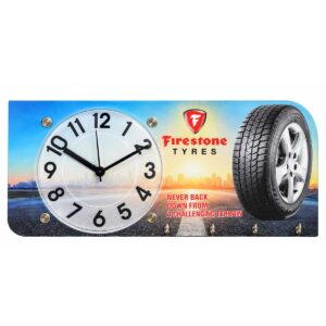 Custom Printed MDF Table Clock
