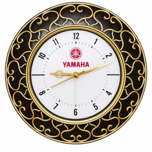 Black and Gold Promotional Wall Clock