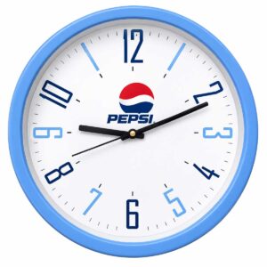 Blue Frame Promotional Wall Clock