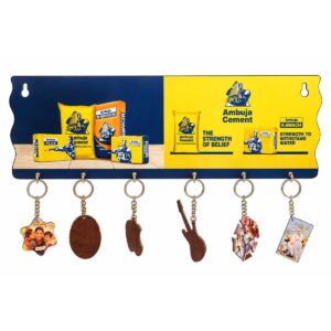 Bulk MDF Wall Key Holder with 6 Hooks