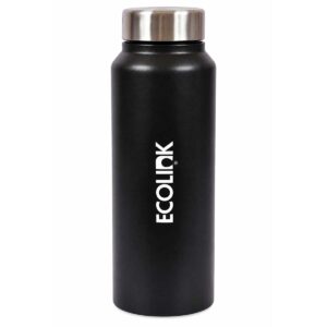 Custom Logo Black Water Bottle