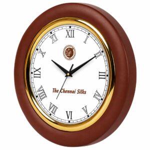 Custom Logo Printed Round Wall Clock