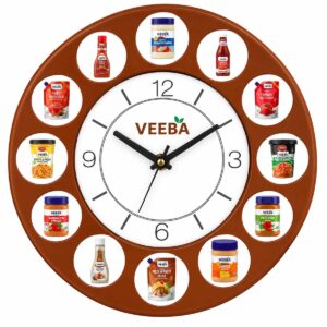 Custom Printed Promotional Round Table Clock