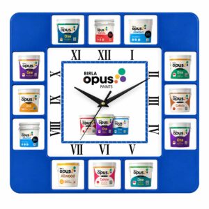 Custom Product Display Wall Clock