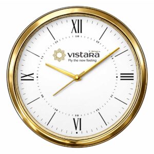 Golden Frame Roman Numeral Wall Clock Manufacturer